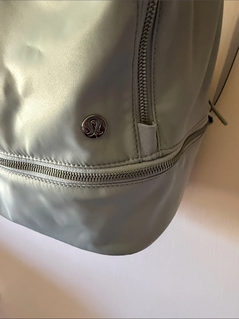 Lululemon City Adventurer  Light Gray Backpack